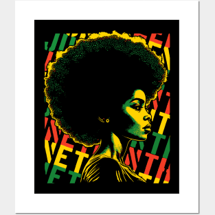 Black History Juneteenth Art for Men, Women, Girls Posters and Art